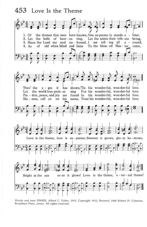 Baptist Hymnal (1975 ed) page 438