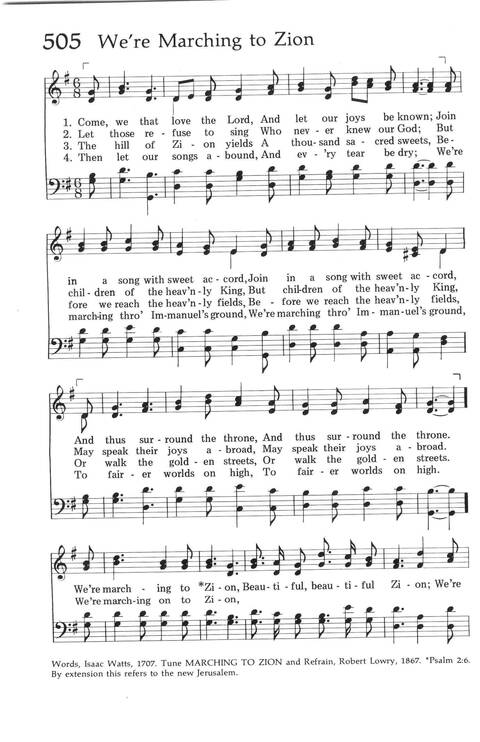 Baptist Hymnal (1975 ed) page 488