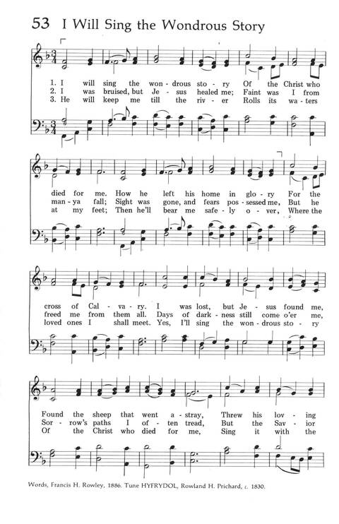 Baptist Hymnal (1975 ed) page 50