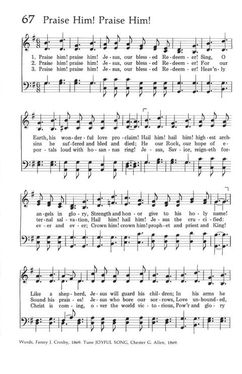 Baptist Hymnal (1975 ed) page 64