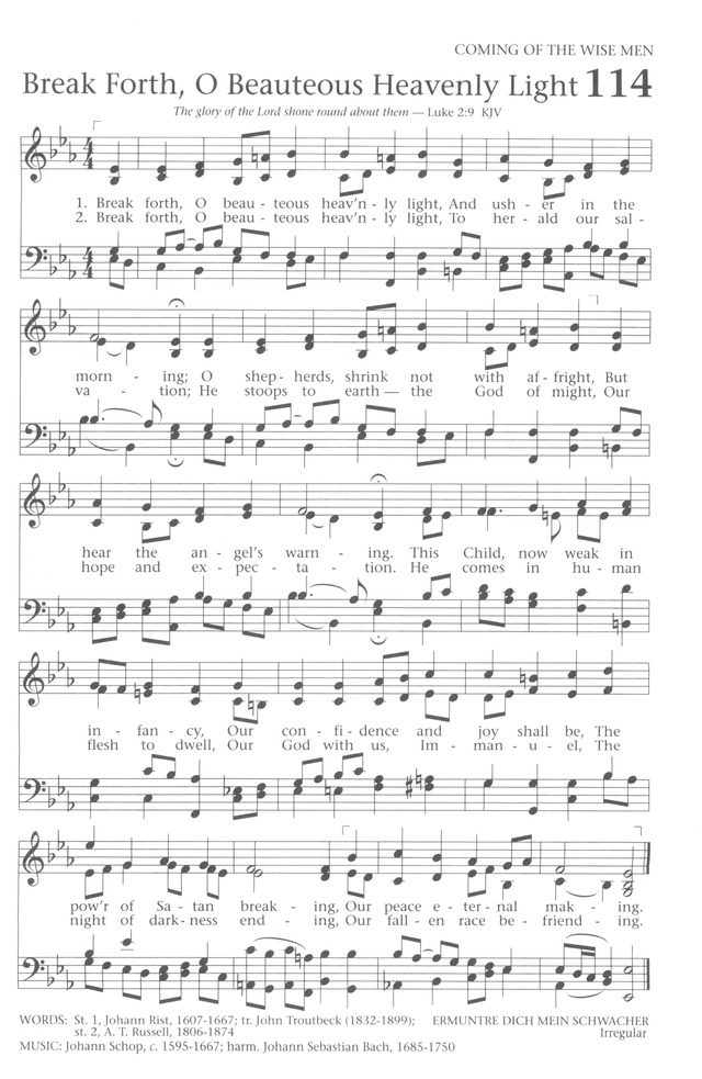 Baptist Hymnal 1991 page 101