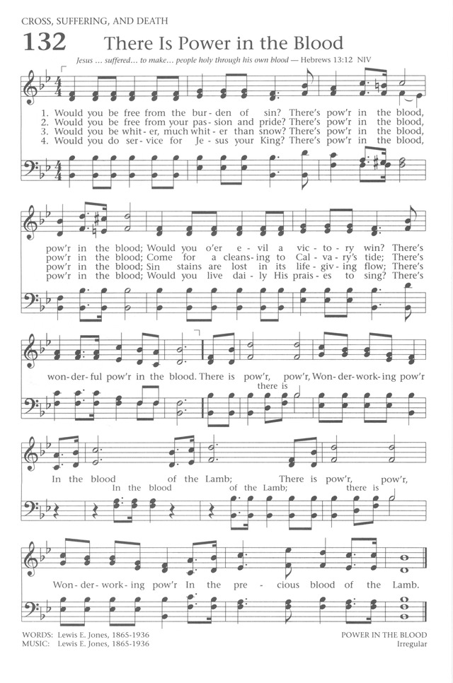 Baptist Hymnal 1991 page 116