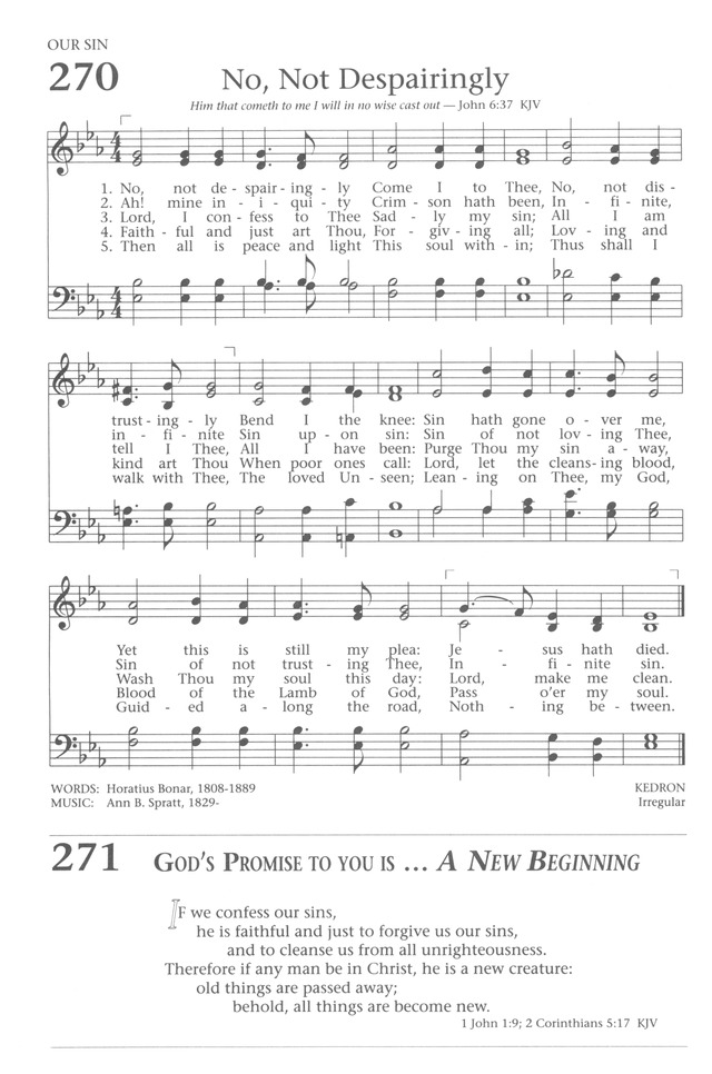 Baptist Hymnal 1991 page 242