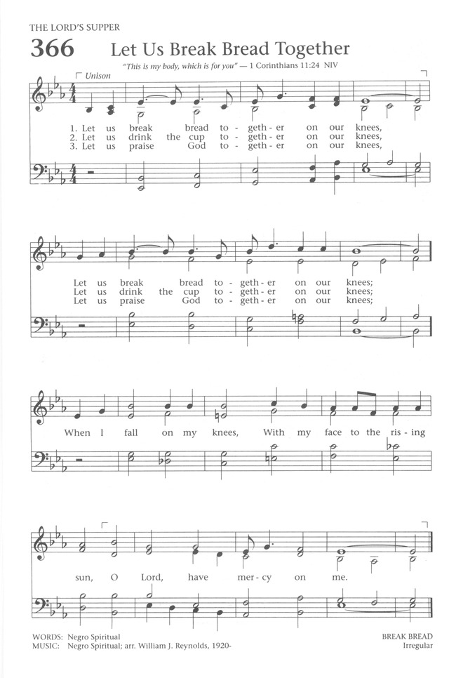 Baptist Hymnal 1991 page 326