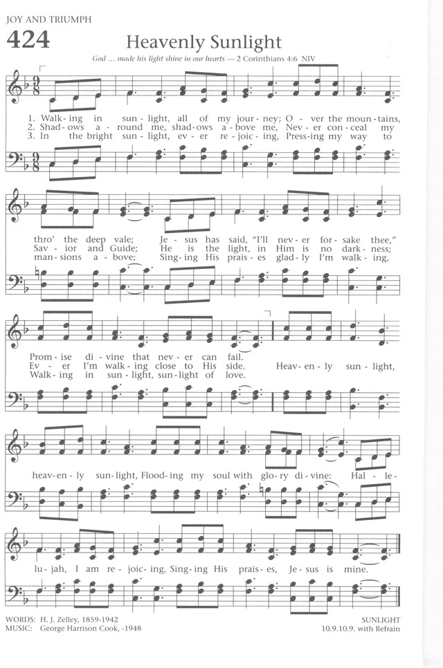 Baptist Hymnal 1991 page 374