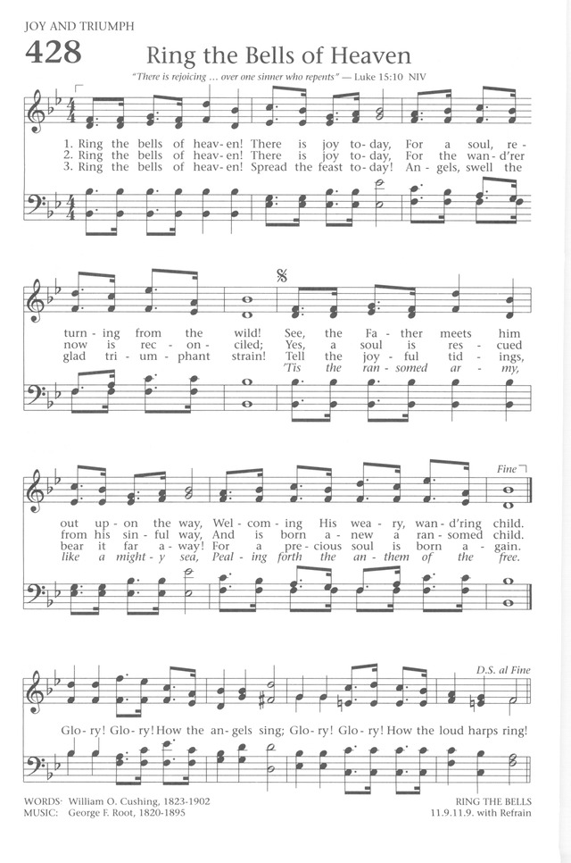 Baptist Hymnal 1991 page 378