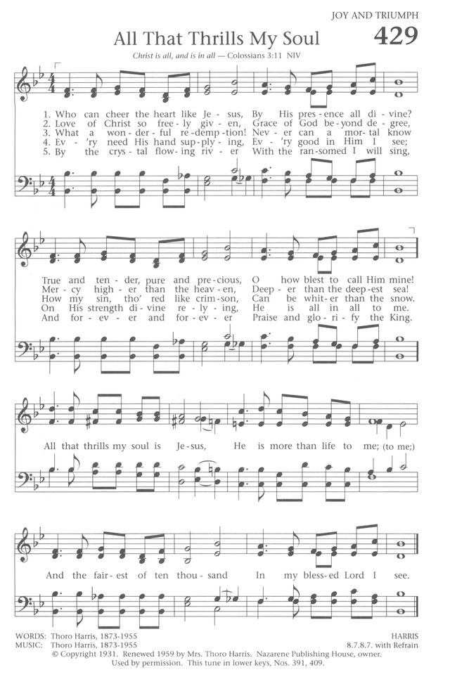 Baptist Hymnal 1991 page 379