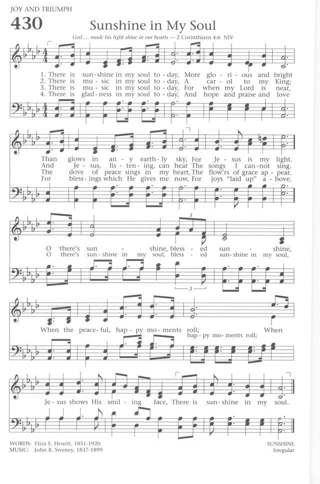 Baptist Hymnal 1991 page 380