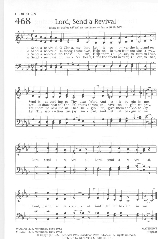 Baptist Hymnal 1991 page 416