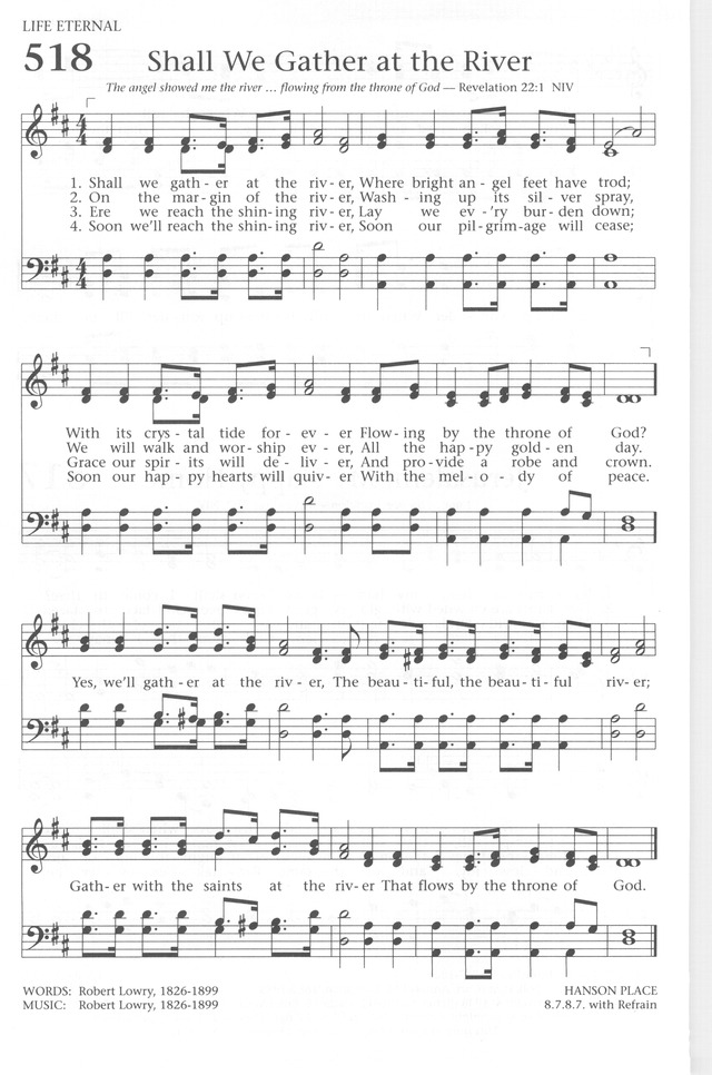 Baptist Hymnal 1991 page 460