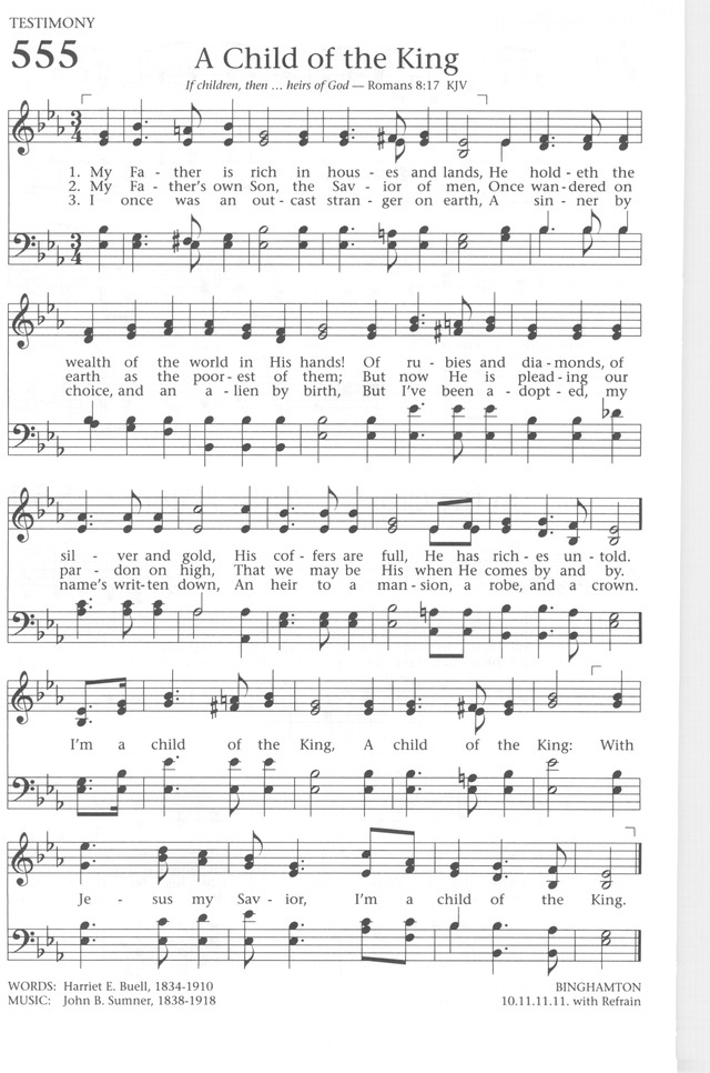 Baptist Hymnal 1991 page 496