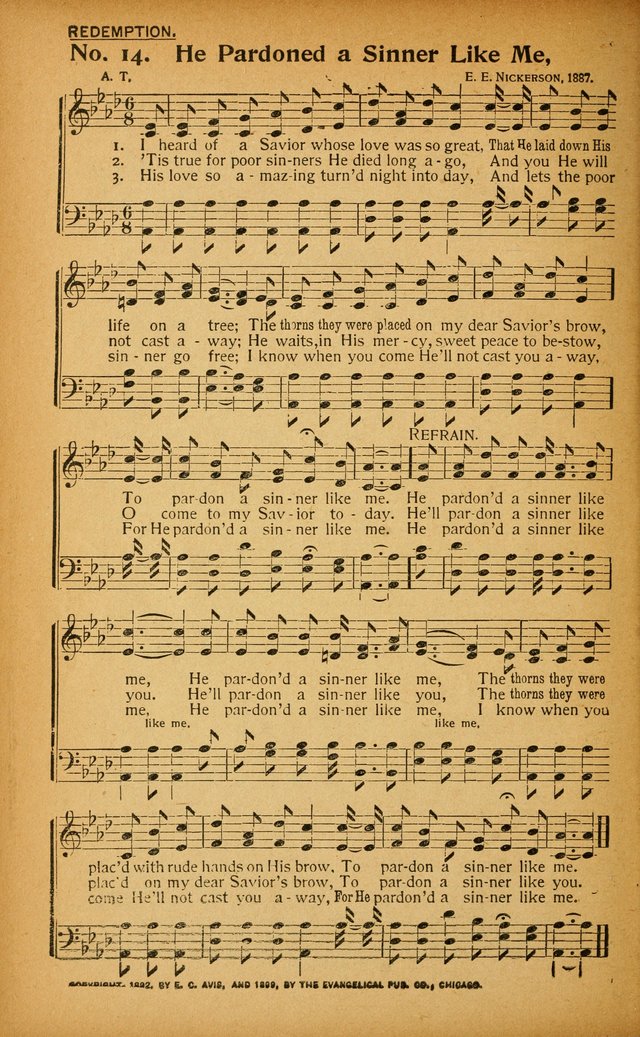 Best Hymns No. 3: for services of song in Christian work page 13