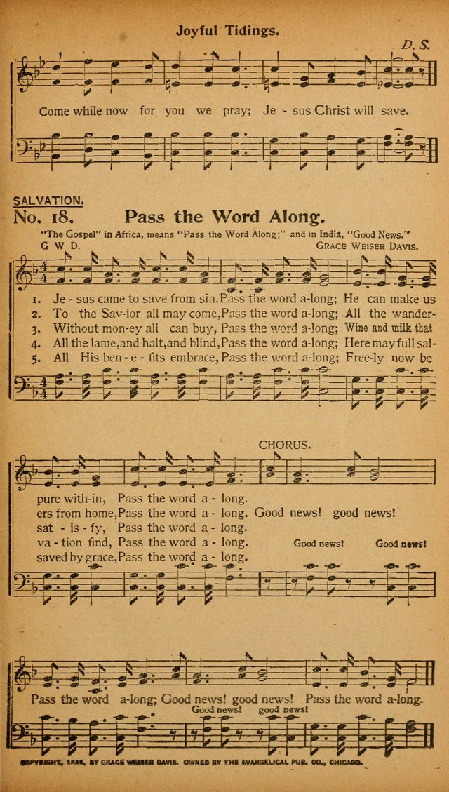 Best Hymns No. 3: for services of song in Christian work page 16