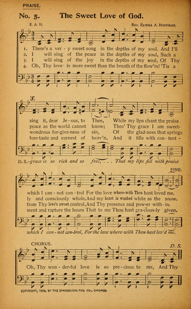 Best Hymns No. 3: for services of song in Christian work page 5