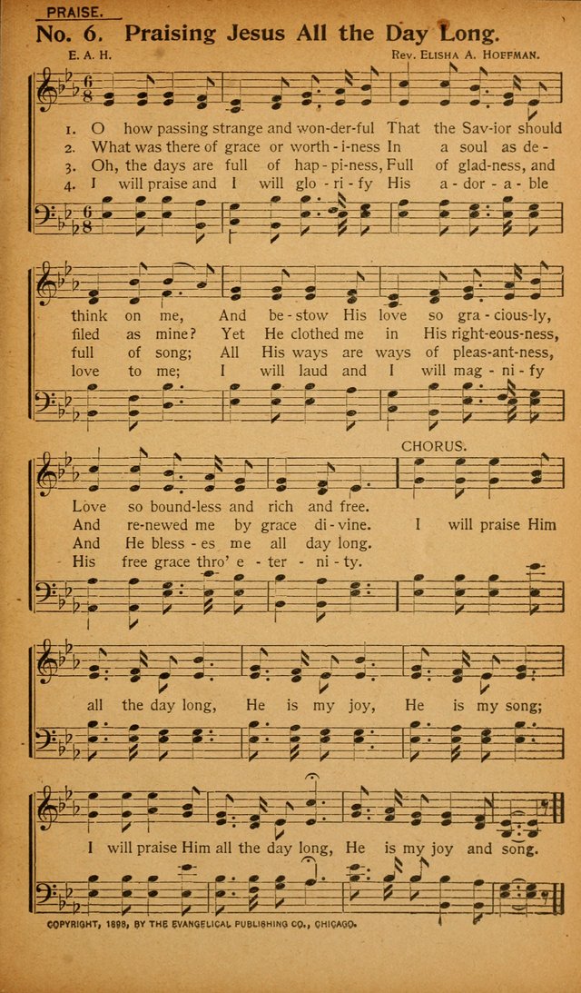 Best Hymns No. 3: for services of song in Christian work page 6