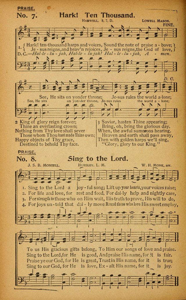 Best Hymns No. 3: for services of song in Christian work page 7