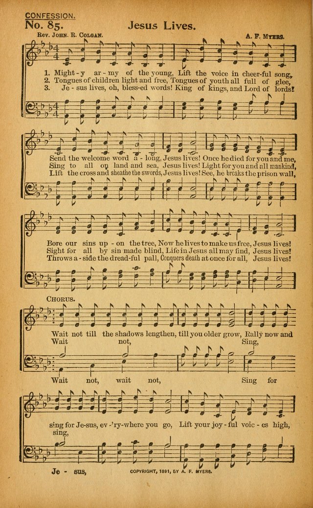 Best Hymns No. 3: for services of song in Christian work page 73