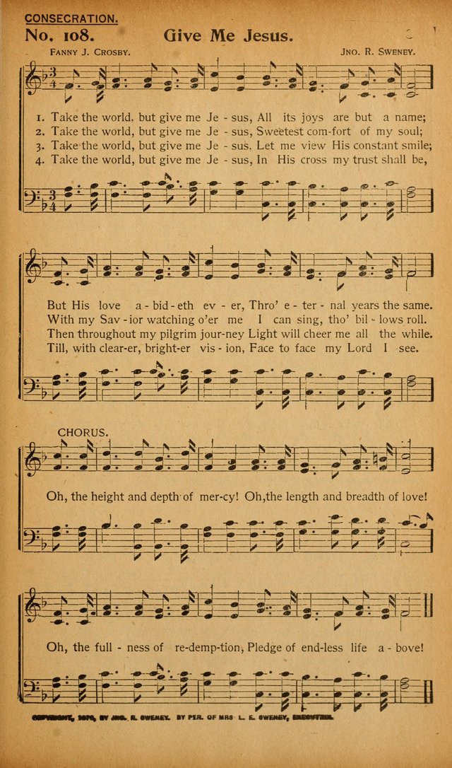 Best Hymns No. 3: for services of song in Christian work page 92