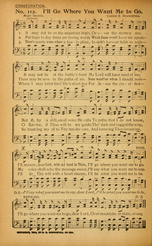 Best Hymns No. 3: for services of song in Christian work page 95