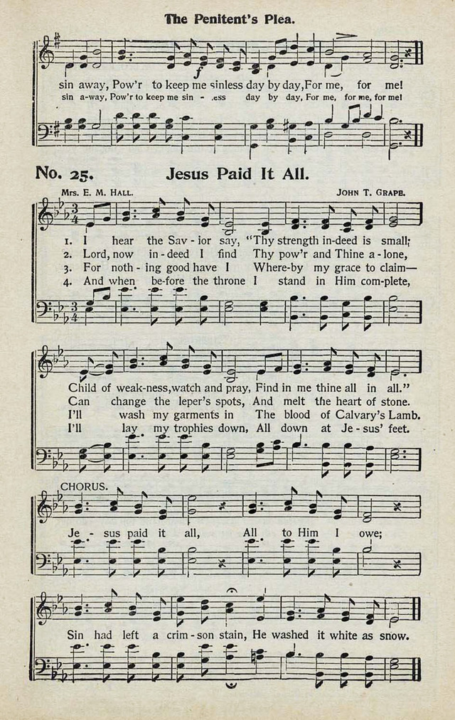 Best Hymns No. 4 page 23