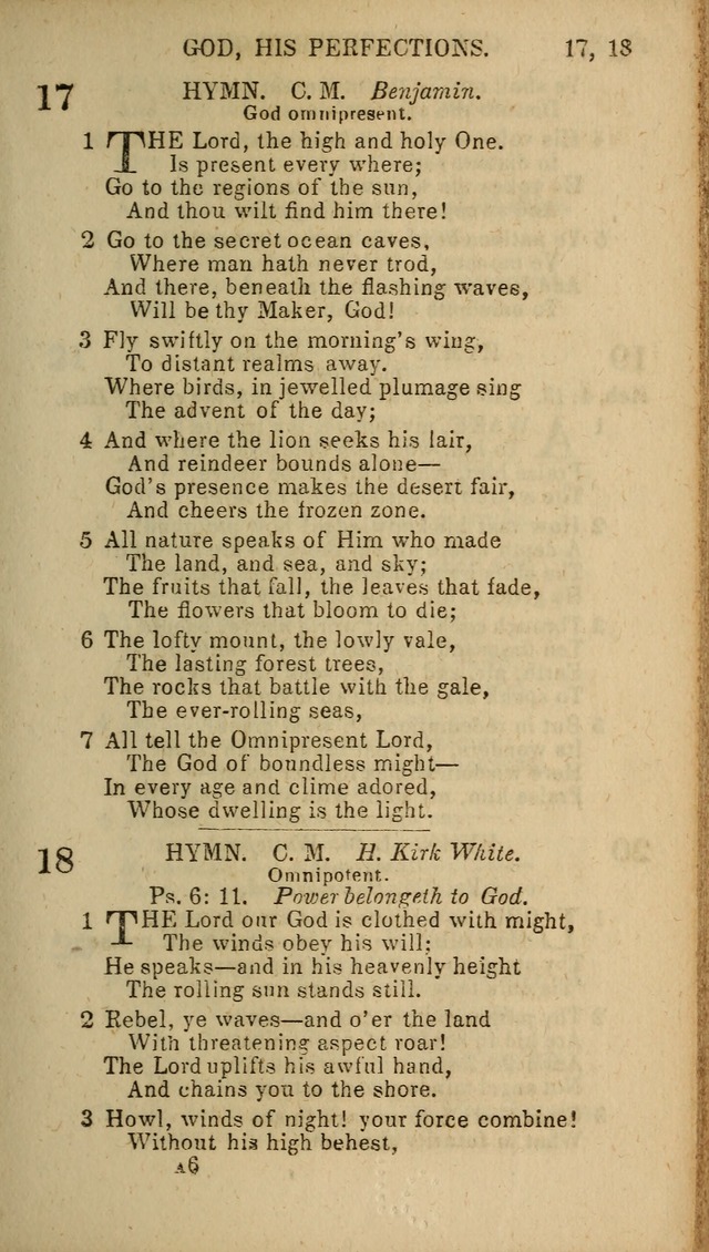 The Baptist Hymn Book: original and selected: in two parts page 11