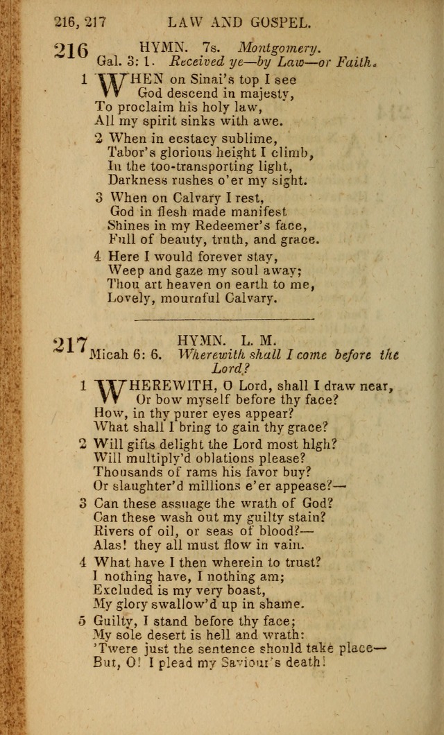 The Baptist Hymn Book: original and selected: in two parts page 134