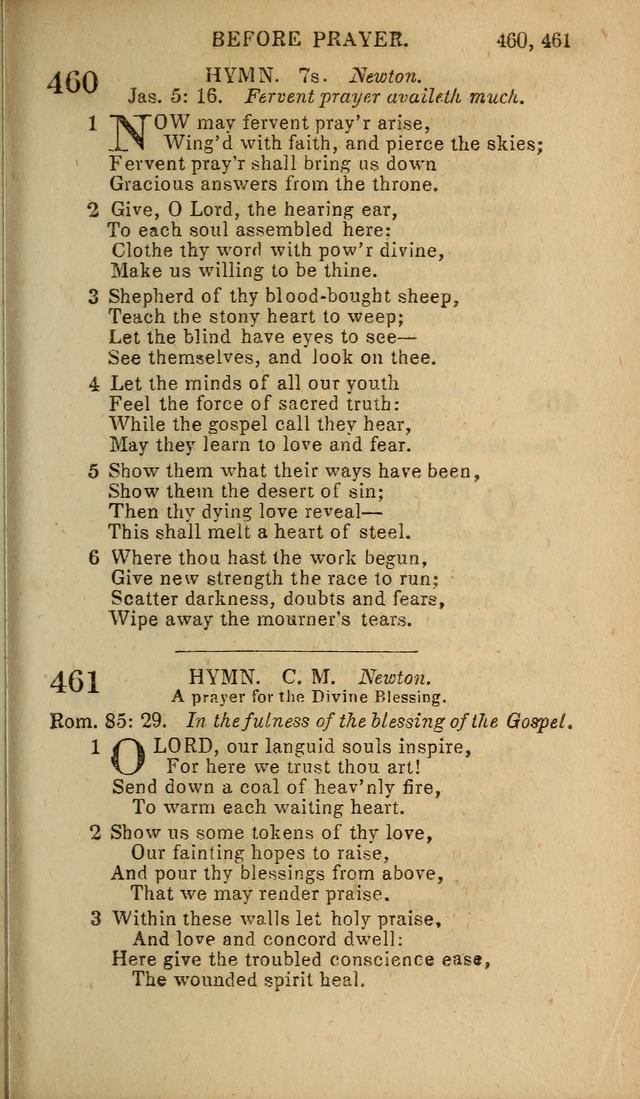 The Baptist Hymn Book: original and selected: in two parts page 277