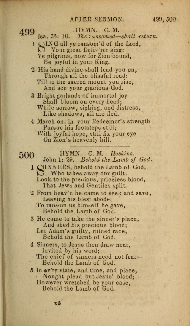 The Baptist Hymn Book: original and selected: in two parts page 297