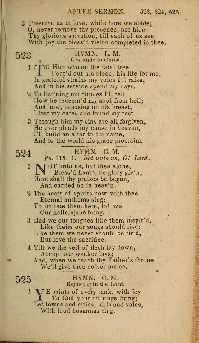 The Baptist Hymn Book: original and selected: in two parts page 307