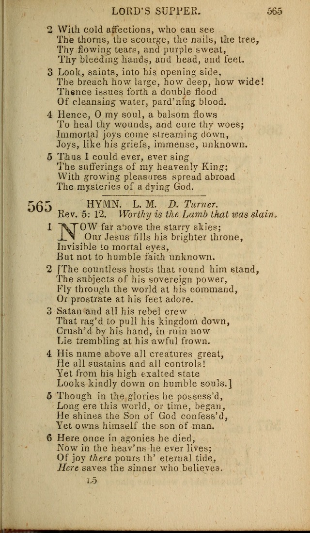 The Baptist Hymn Book: original and selected: in two parts page 329