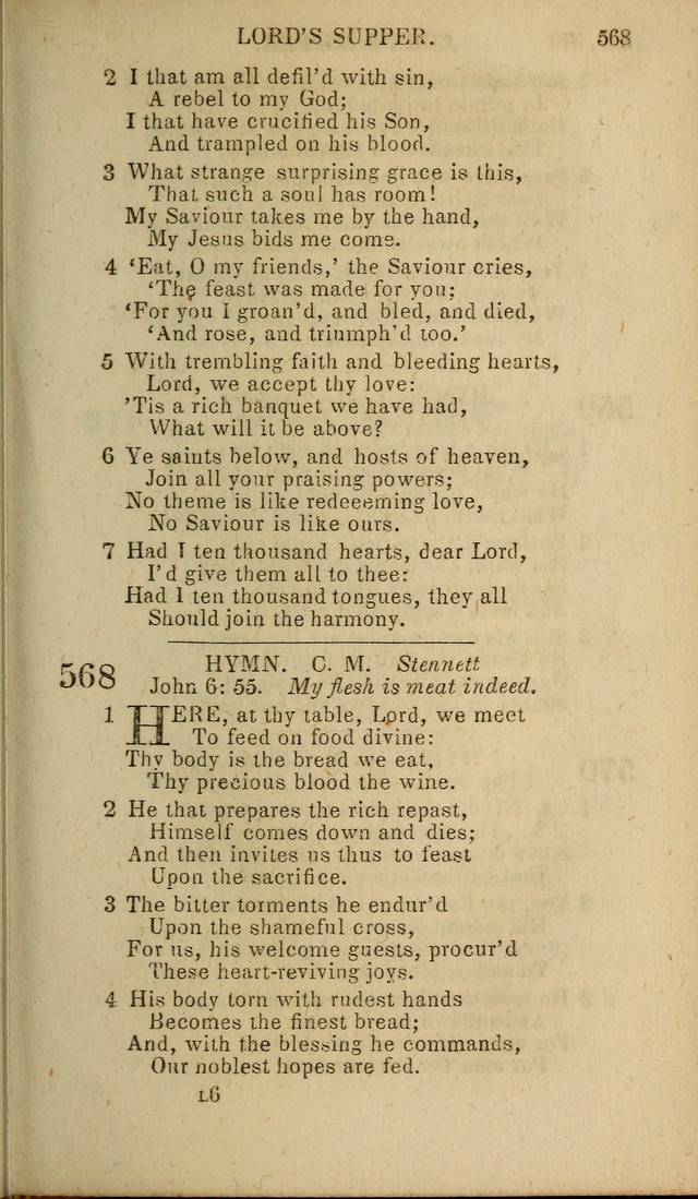 The Baptist Hymn Book: original and selected: in two parts page 331