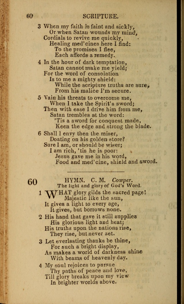 The Baptist Hymn Book: original and selected: in two parts page 36