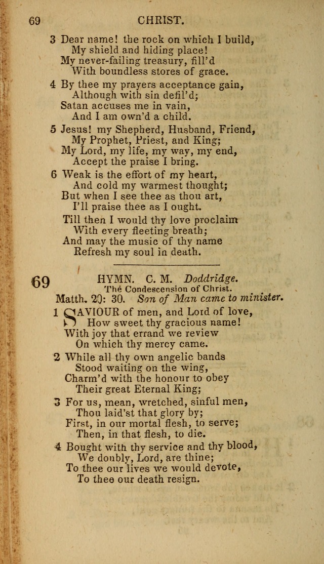 The Baptist Hymn Book: original and selected: in two parts page 42