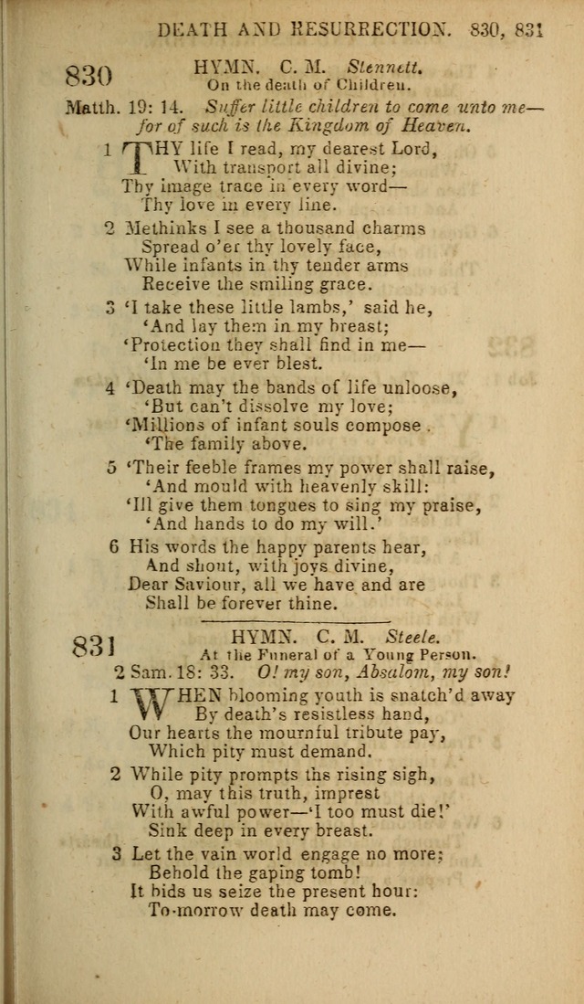 The Baptist Hymn Book: original and selected: in two parts page 479