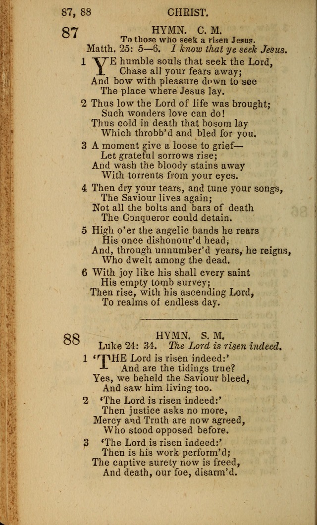 The Baptist Hymn Book: original and selected: in two parts page 54