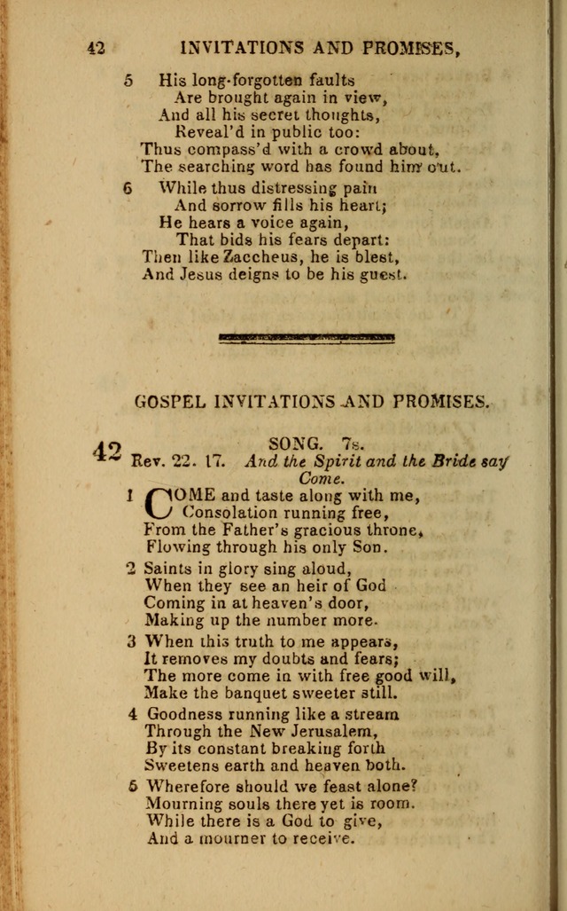 The Baptist Hymn Book: original and selected: in two parts page 542