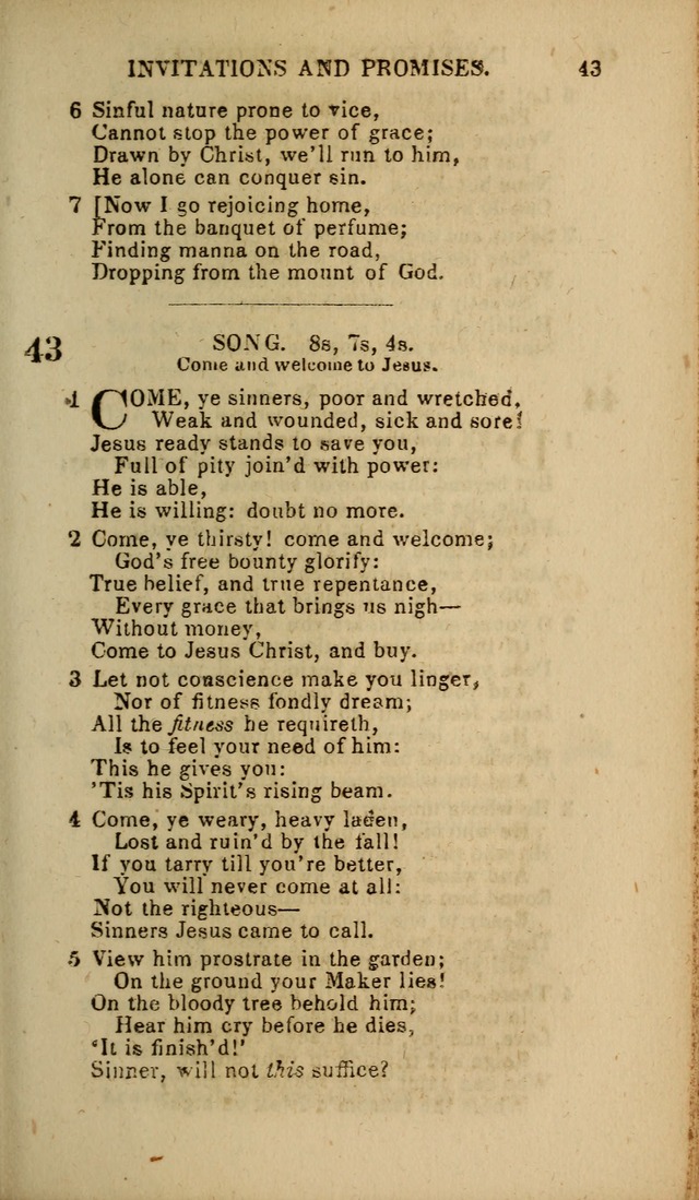 The Baptist Hymn Book: original and selected: in two parts page 543