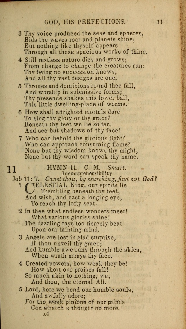 The Baptist Hymn Book: original and selected: in two parts page 7