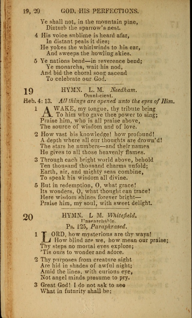 Baptist Hymn Book page 12