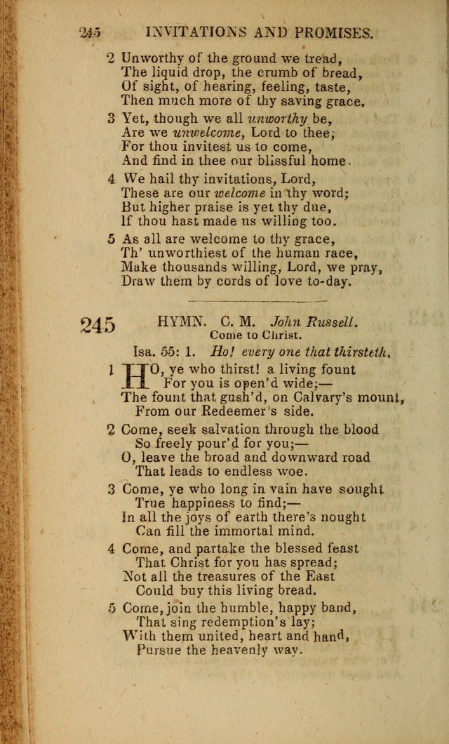 Baptist Hymn Book page 150