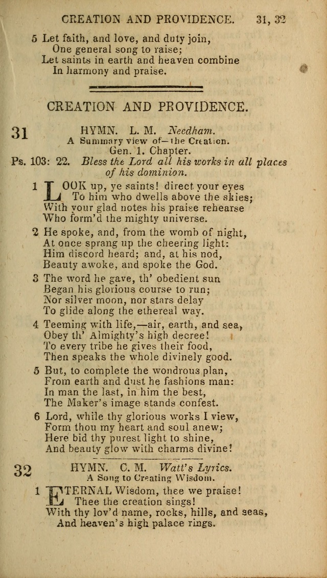 Baptist Hymn Book page 19