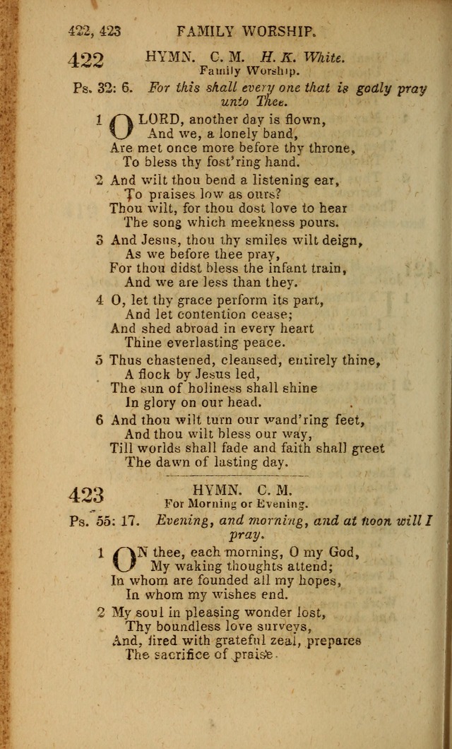 Baptist Hymn Book page 254