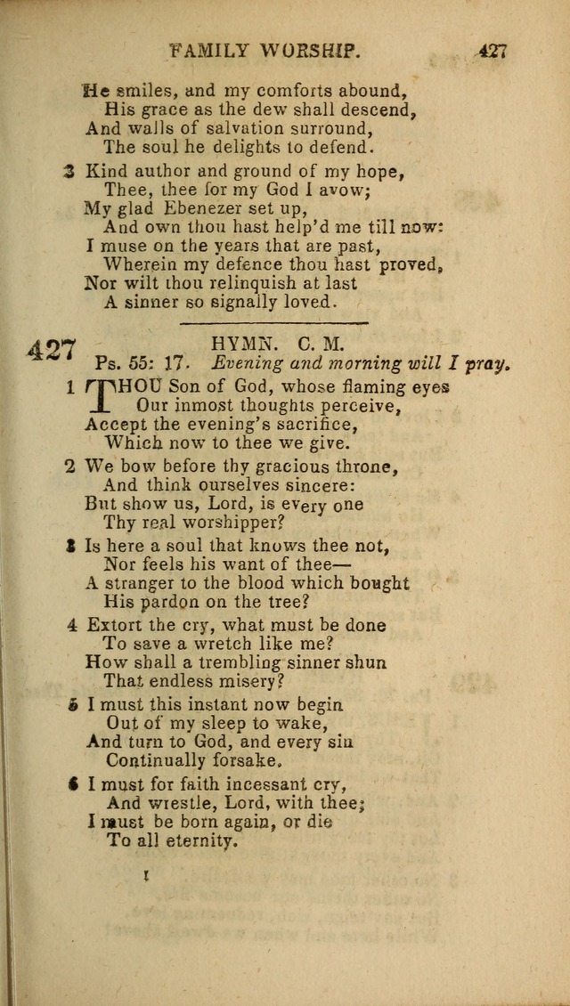 Baptist Hymn Book page 257