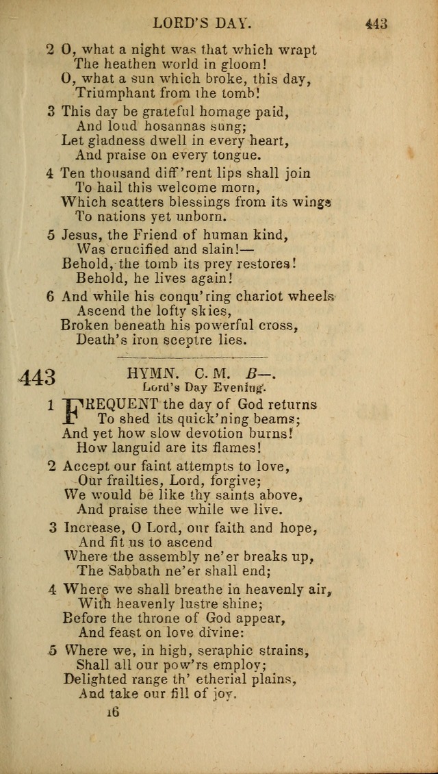 Baptist Hymn Book page 267