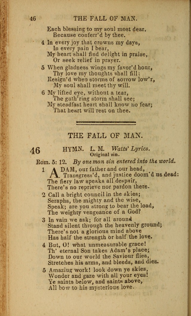 Baptist Hymn Book page 28