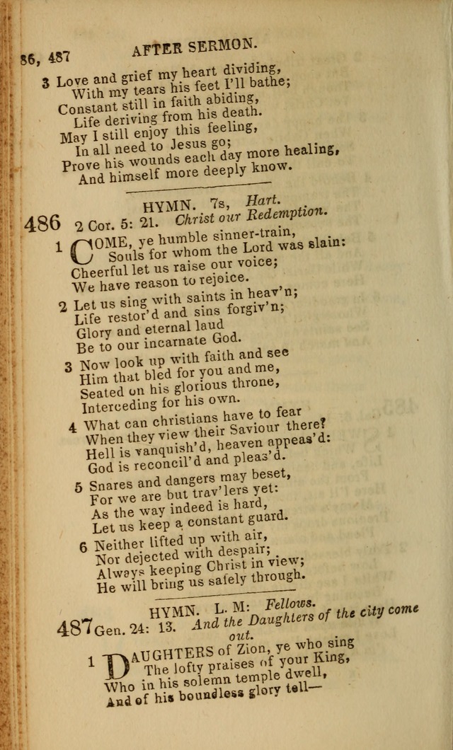 Baptist Hymn Book page 290