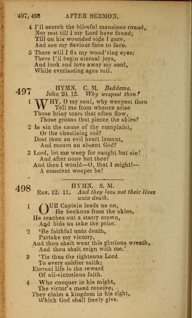 Baptist Hymn Book page 296