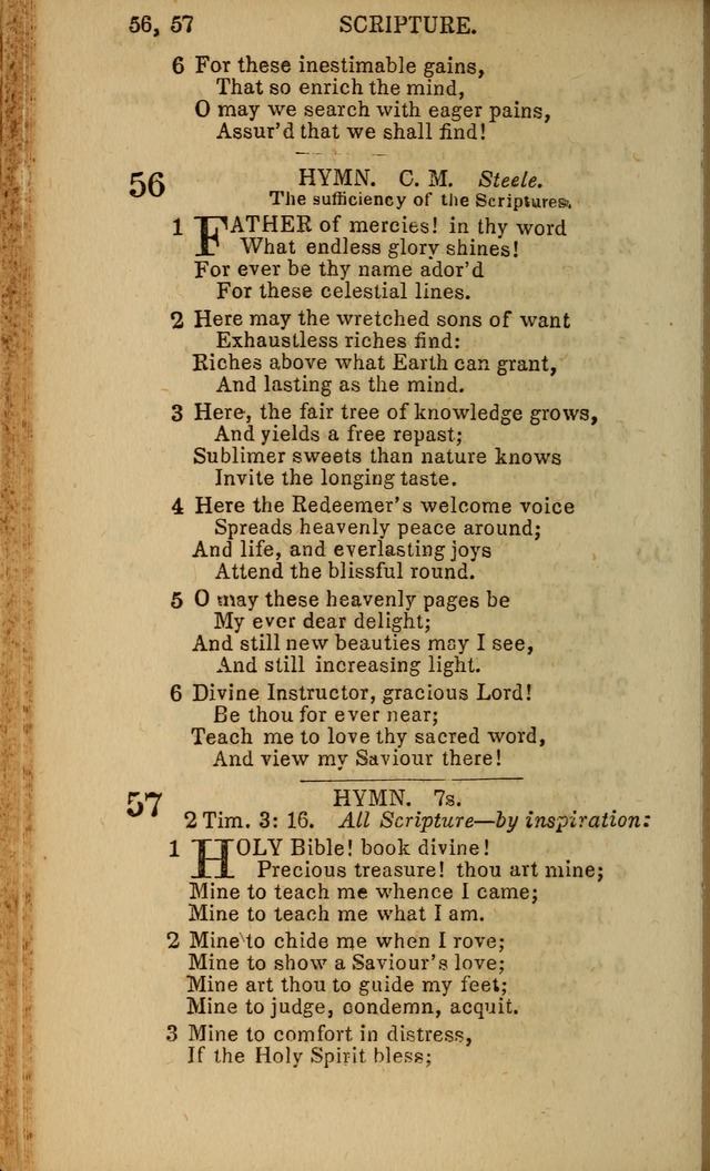 Baptist Hymn Book page 34