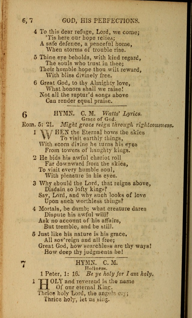 Baptist Hymn Book page 4