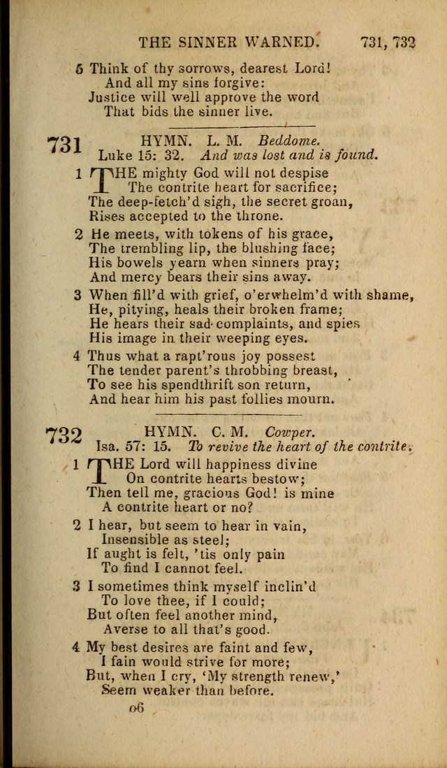 Baptist Hymn Book page 427